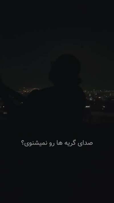 A haunting performance by an Iranian singer amid live fire over Tehran