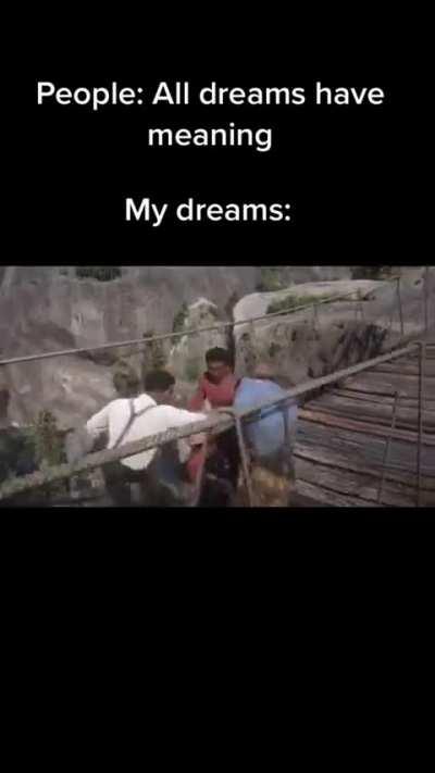 What a beautiful dream 😊