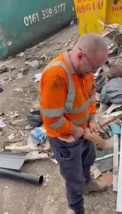 Fella found a fleshlight at the dump...