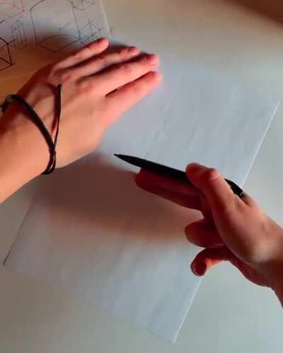 How to draw perfect circles freehand