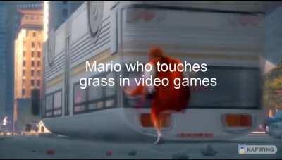 Smash ultimate characters touching grass