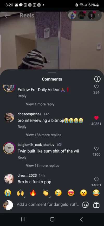 Ig comments be wicked