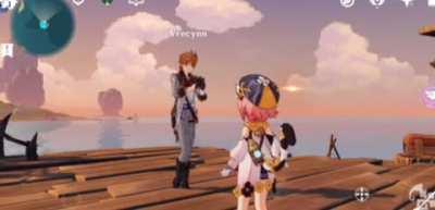 Childe playing with the 5 star pity (video courtesy of my friend Delux)