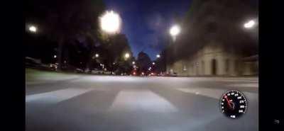 Idiot crashes a BMW M3 after overtaking