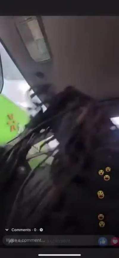 Man how you get took out the car put back in and took out again