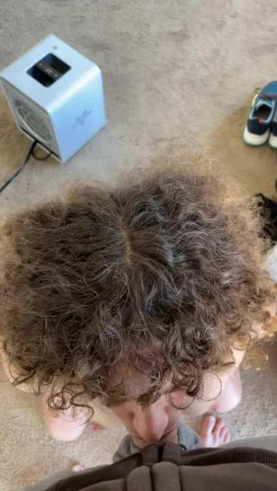 I love deep throating his 8 inch cock and making solid eye contact! [MF]