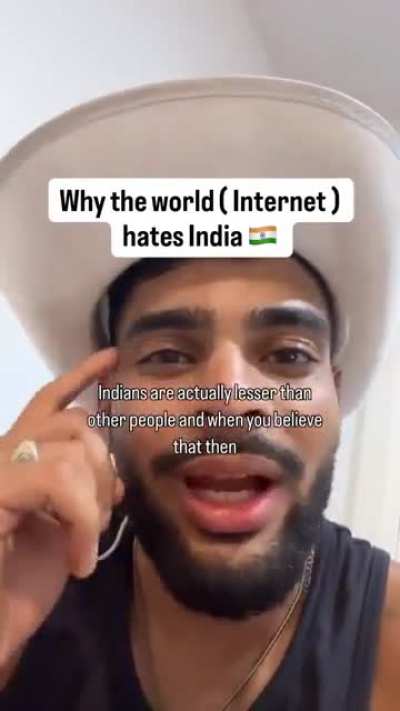 India is getting so much hate online but don’t get distracted . There’s a reason . The world is finding it hard to beat India 🔥