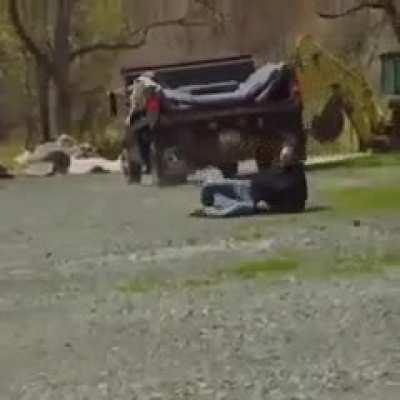 You need a stuntman.... he's not your man! Tom will love the pain moans 😂