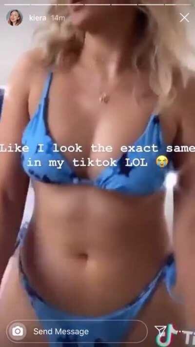 Insta story tik tok