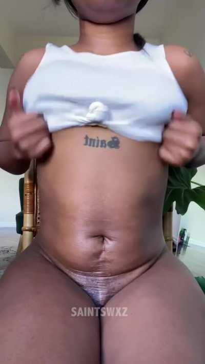 I know that you always wanted to play with perky African boobs