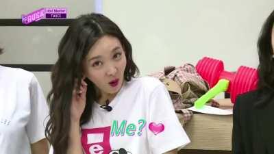 Super confident bunny Nayeon