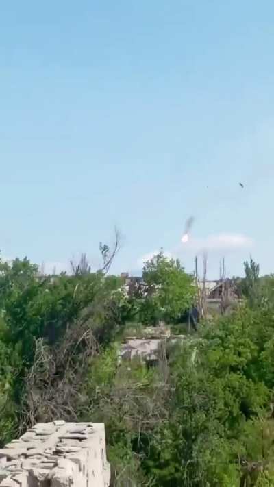 A Russian Air Force Su-25 pilot accidentally shot down his wingman with unguided rockets over Donetsk Oblast earlier today. Video Source X (twitter)