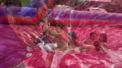 Orgy soap soccer with several hot girls!!!