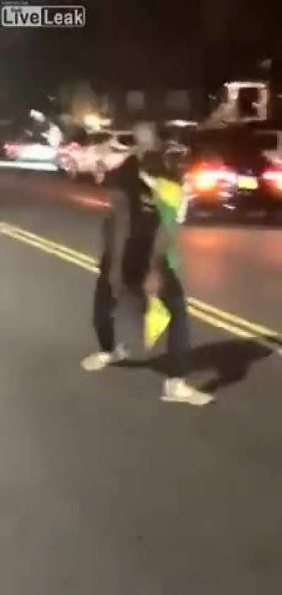 he won the prize for dancing in the street