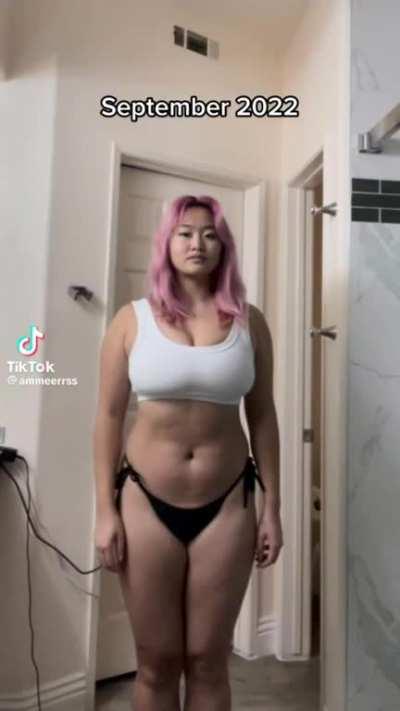 Juicy thick Asian