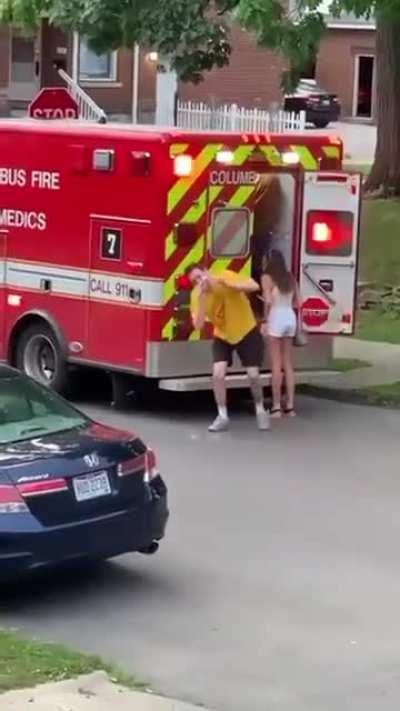 Quick one before I gotta go, they’re waiting on me.