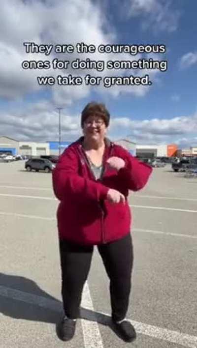 Freedom to dance in a Walmart parking lot for Iranian girls