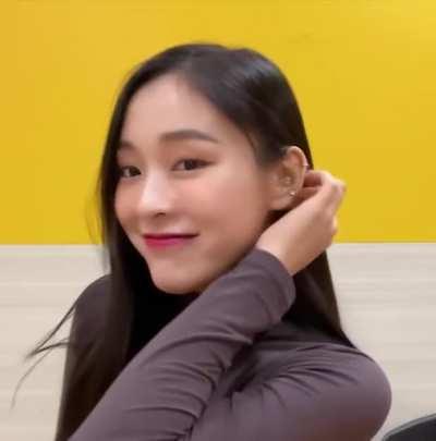 When she's hinting at you