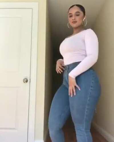 Stretching that denim...