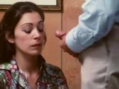 Bored Secretary Takes Facial