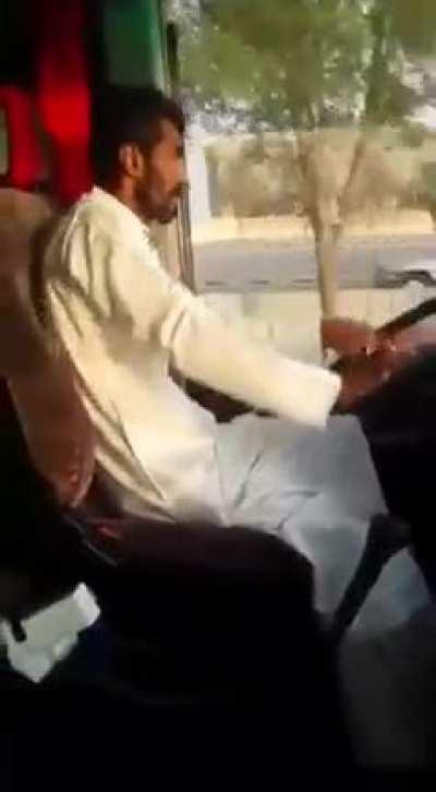 Bus driver on Captagon and extreme lack of sleep