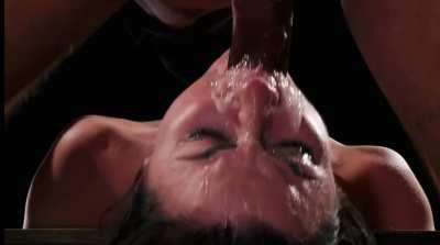 Bondage blowjobs make such a beautiful mess