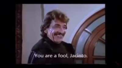 oh god oh fuck Jacinto don't do it