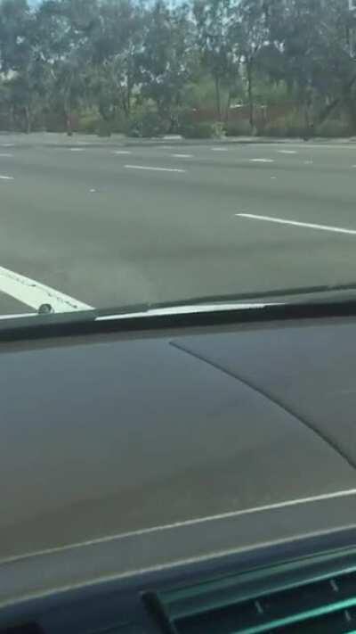 WCGV Pull racing on the freeway.