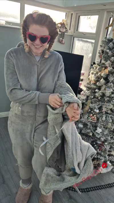 35F. It's freezing but don't worry I have an idea to keep us warm 