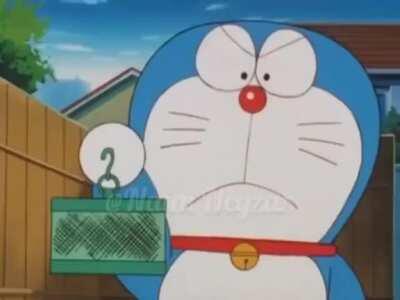 doraemon really barked at the end