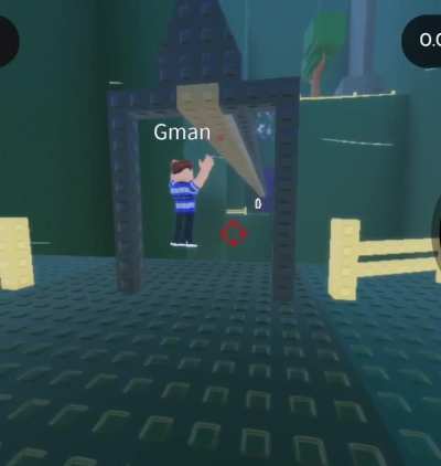 Guy falls horizontally