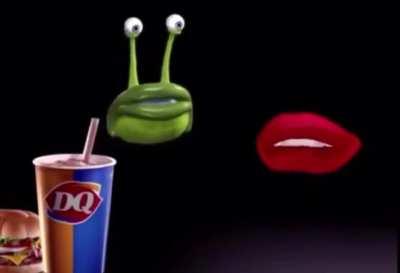 Blursed Dairy Queen ad