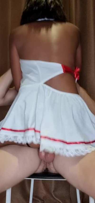 I love it when he lets me take it in my Ass 🤭