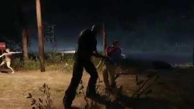 Me gettin brutally murdered in the backline by the flanking enemy team while our Ruckus capture the point.