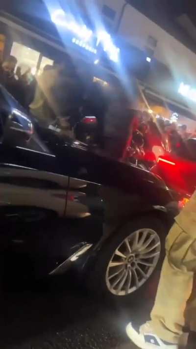 A road rage incident happened in Ilford.