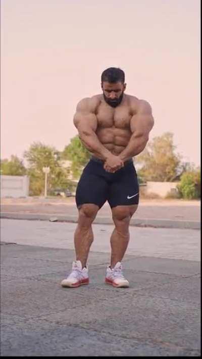 New update of Hadi Choopan's physique