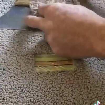Replacing a single piece of carpet