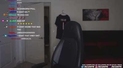 TK egoes YRG artist on stream