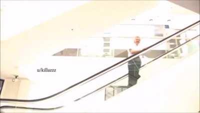 Asshole on The Escalator