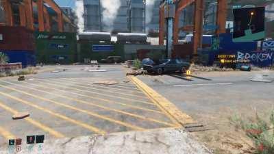 I think Panam had too much to drink at the Afterlife