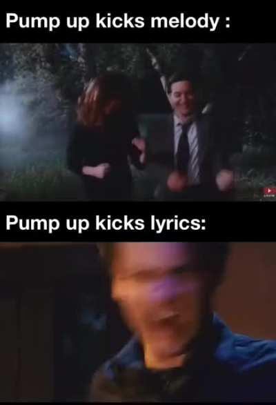 All the old lady with the cranberries sauce you better run, better run out run my stick~