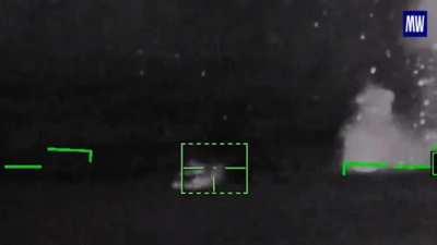 RU pov: KA-52 destroyed two armoured vehicles in the south-donetsk direction. 