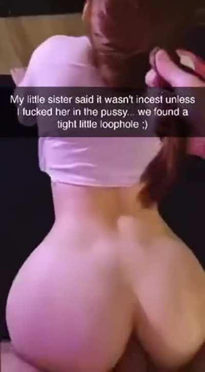 Horny Step-Sister Tight Pussy Fucking Doggystyle