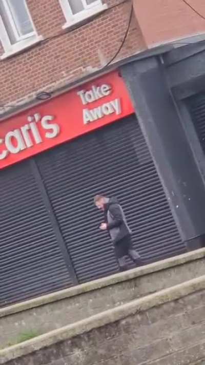 Picked the wrong car to slap