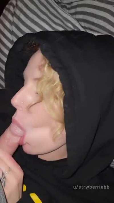 Cock in my face makes me so happy 😊