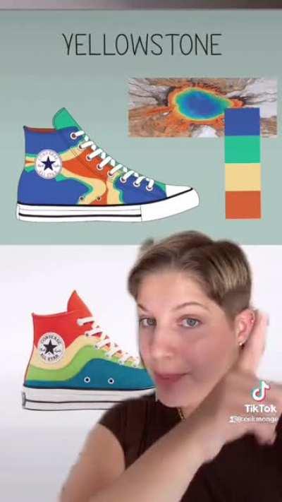 Converse blatantly steal design from small artist.