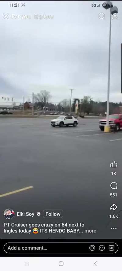 Don't do drugs and drive a PT Cruiser