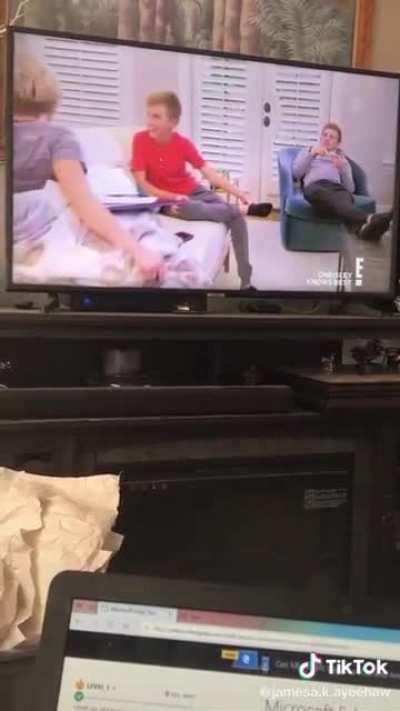 His tone brings me back to my childhood.