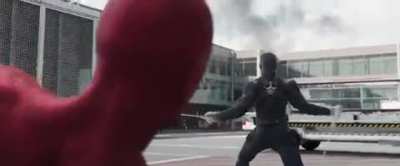 Do you guys think Captain America could do this to Insomniac Peter?