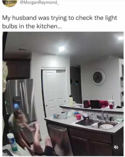 Checking off that Honey-do list eh, stud?